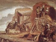 Louis Le Nain, The Cart or Return from Haymaking